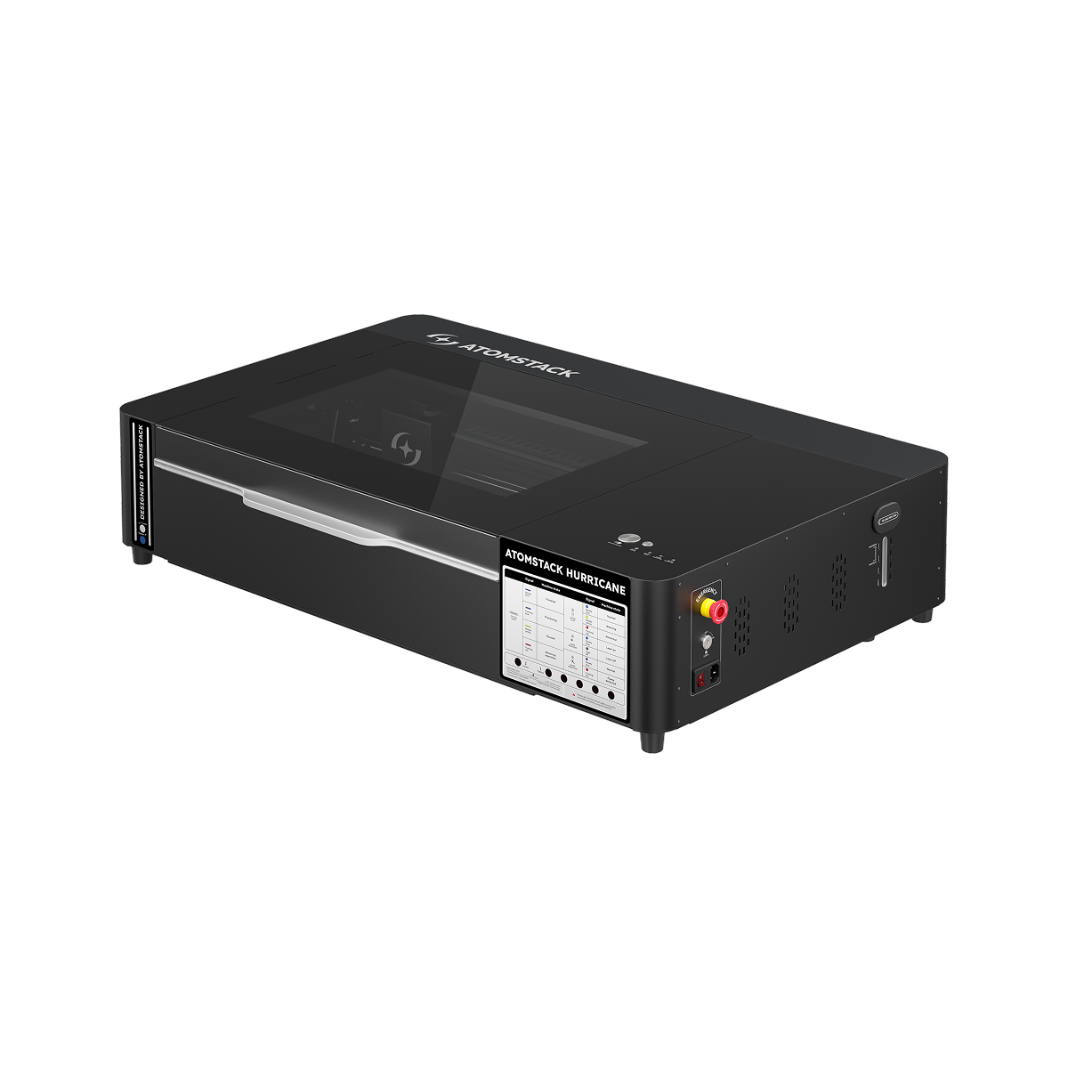 AtomStack Hurricane 55W CO2 Laser Cutter