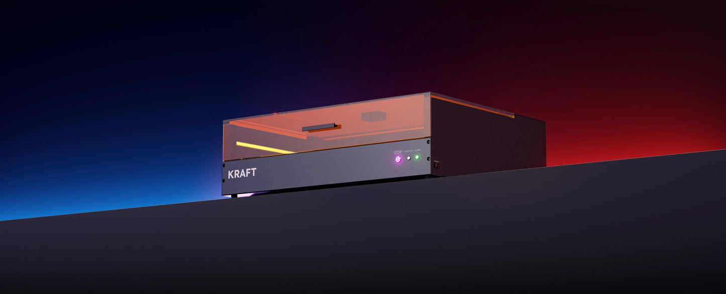 AtomStack Kraft Dual Laser Cutter - 20W Diode + 1.2W IR